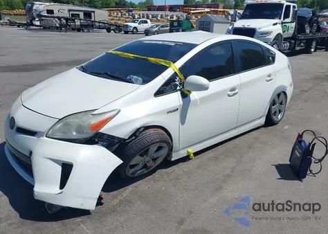 2013 Toyota Prius Three Se из США, поврежденный, VIN JTDKN3DU9D5595786